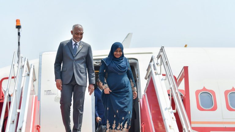 ރަސްމީ ދަތުރުފުޅެއްގައި ރައީސް ޖަރުމަނުވިލާތަށް ފުރާވަޑައިގެންފި