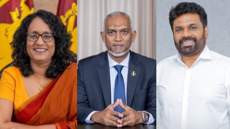 ސްރީލަންކާގެ މިނިވަން ދުވަހުގެ ހެޔޮއެދުންތައް، ރައީސް މުއިއްޒު ފޮނުއްވައިފި