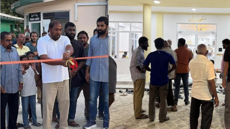 ޤާސިމް، މާމިގިލީ ރައްޔިތުންނަށް މިސްކިތެއް ބިނާކޮށްދެއްވައިފި