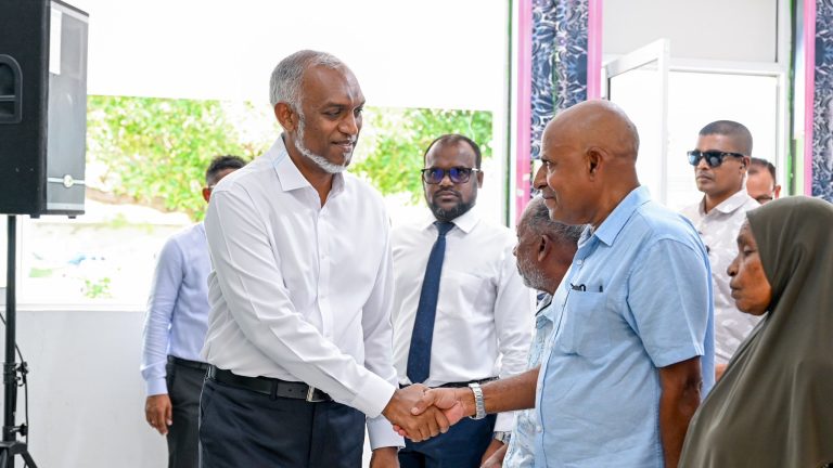 ރިނބުދޫގައި އައު މިސްކިތެއް އެޅުމުގެ މަސައްކަތް ޖުލައިމަހު ފަށާނެ: ރައީސް