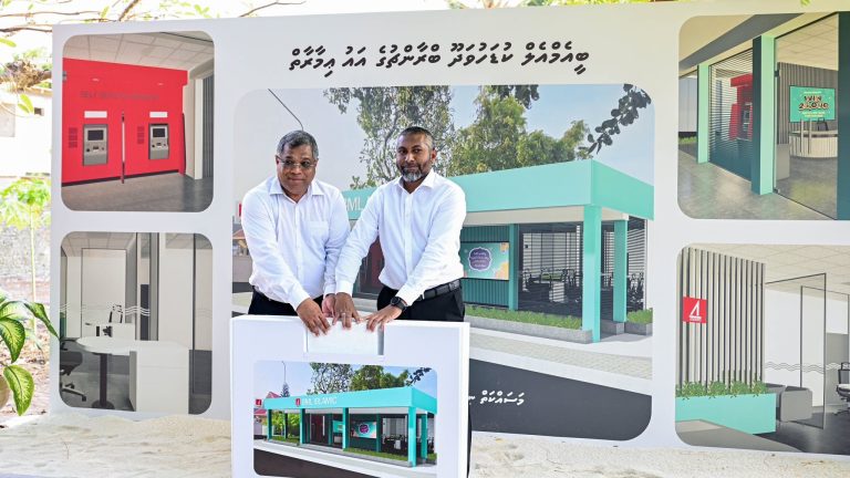 ކުޑަހުވަދޫގައި ބީއެމްއެލްގެ އައު އިމާރާތުގެ ބިންގާ އަޅައިފި