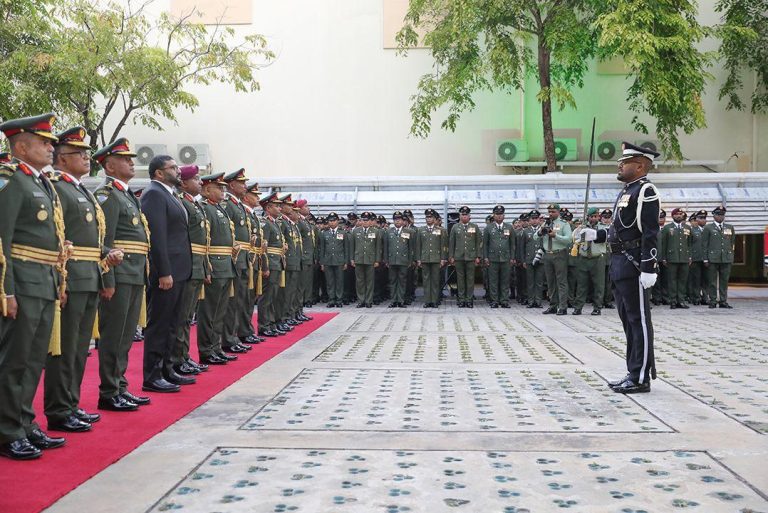 133 ވަނަ ސިފައިންގެ ދުވަހުގެ ދިދަ ނެގުމުގެ ޚާއްޞަ ރަސްމިއްޔާތު ބާއްވައިފި