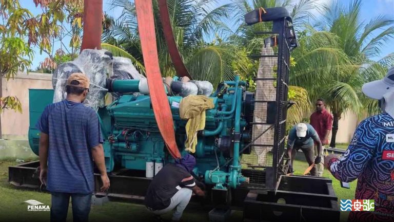 މާވަށަށް 800 ކިލޯވޯޓުގެ އައު އިންޖީނެއް ގެންގޮސްފި