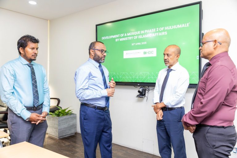 ހިޔާ ޓަވަރު ސަރަހައްދުގައި ދާއިމީ ތިން ބުރީގެ މިސްކިތެއް އަންނަ މަހުގެ ފަހުކޮޅު ހުޅުވަނީ