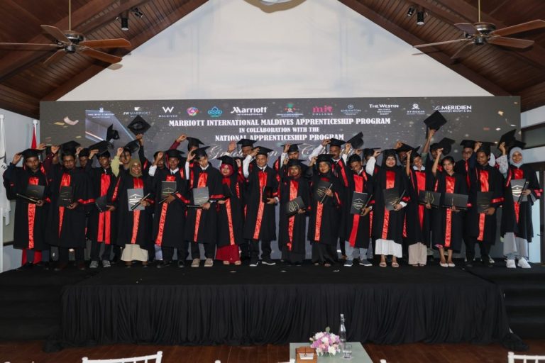 މެރިއަޓް އިންޓަރނޭޝަނަލް އިން 32 ކުދިން އެޕްރެންޓިސްޝިޕް ޕްރޮގްރާމް ނިންމައިފި