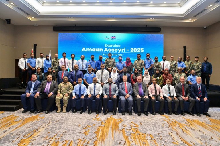 ޓެރަރިޒަމާ ދެކޮޅަށް ޤައުމީ ފެންވަރުގައި ބޭއްވި "އަމާން އައްސޭރި 2025" ނިންމާލައިފި