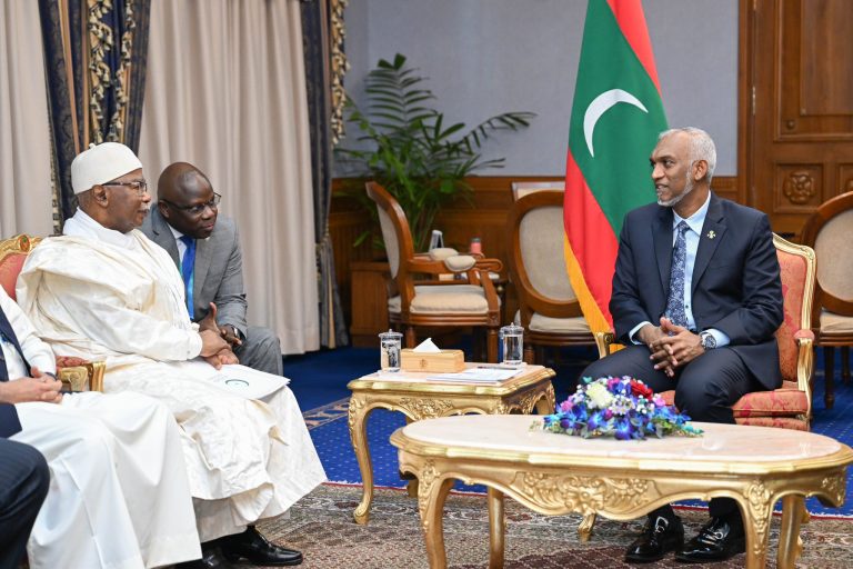 އޯއައިސީގެ ސެކްރެޓަރީ ޖެނެރަލް ރައީސުލްޖުމްހޫރިއްޔާގެ އަރިހަށް އިޙުތިރާމުގެ ޒިޔާރަތެއް ކުރައްވައިފި