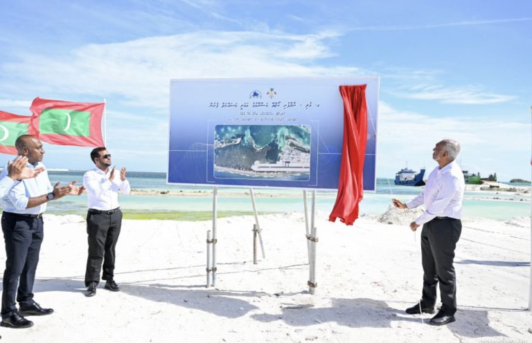 މުލި - ނާލާފުށި ކޯޒްވޭގެ ޢަމަލީ މަސައްކަތް ރައީސް ފަށްޓަވައިދެއްވައިފި