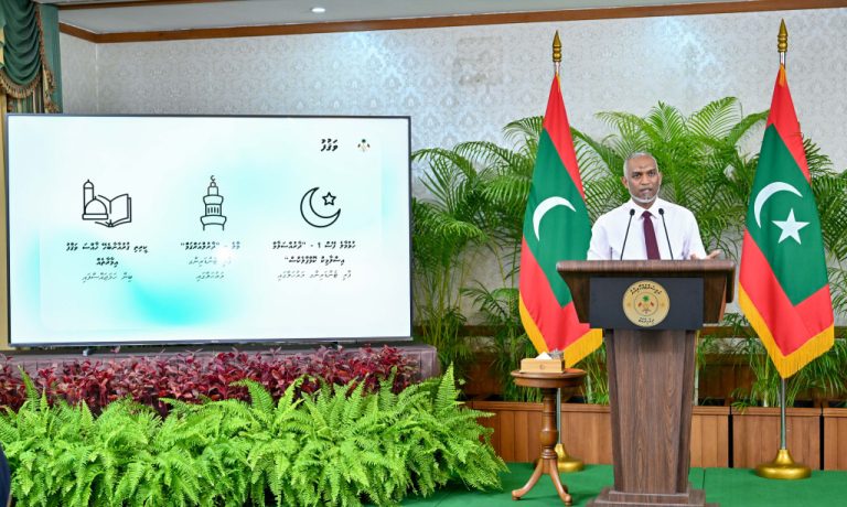 އެއް އަހަރެއް ތެރޭ އެންމެ ގިނަ މިސްކިތް ބިނާކުރެވޭ އަހަރަށް މިއަހަރު ވާނެ: ރައީސް