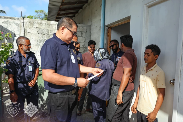 "އޮޕަރޭޝަން ހަމަމަގު" ގައި 83 ބިދޭސީން އިމިގްރޭޝަންގެ ބެލުމުގެ ދަށަށް ގެންގޮސްފި