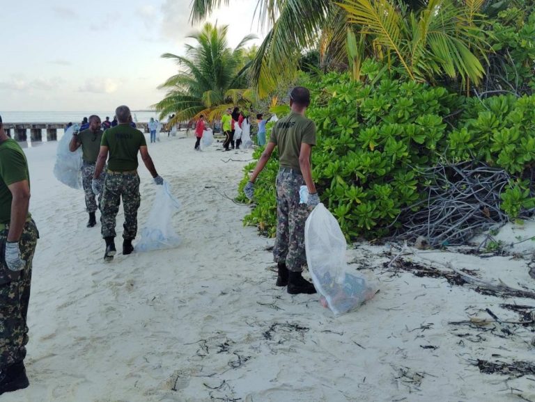 ތިމާވެށީގެ ދުވަސް ފާހަގަކުރުމަށް ބޭއްވި ހަރަކާތުގައި އެމްއެންޑީއެފް ސެންޓްރަލް އޭރިއާ ކޮމާންޑުން ބައިވެރިވެއްޖެ