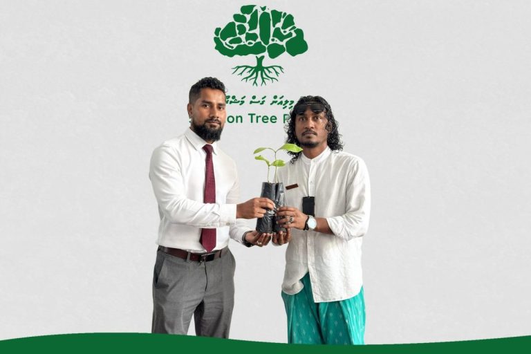 "5 މިލިއަން ގަސް" ޕްރޮގްރާމްގެ ދަށުން ލަންކާ ސަރުކާރުން ހަދިޔާ ހައިވަކަރު ގަސްތައް ރިސޯޓުތަކަށް ބެހުމުގެ މަސައްކަތް ފަށައިފި