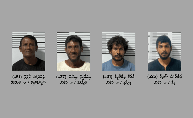 މަސްތުވާތަކެއްޗާއެކު ދުވާފަރުން ހަތަރު މީހަކު ހައްޔަރުކޮށްފި