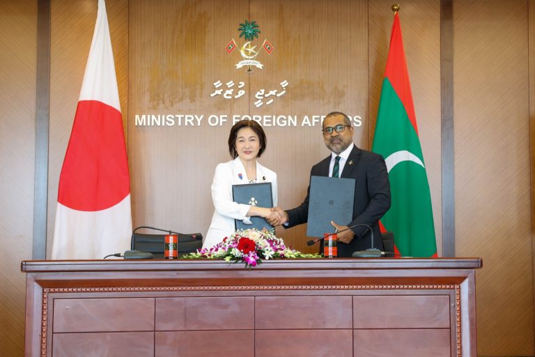 މާލޭގެ ތޮށި މަރާމާތުކުރުމުގެ މަޝްރޫޢަށް ޖަޕާން ސަރުކާރާއެކު އެއްބަސްވުމެއްގައި ސޮއިކުރައްވައިފި