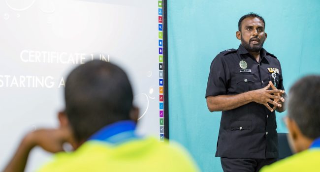 ގައިދީންނަށް ޚާއްސަކޮށްގެން ދަނޑުވެރިކަމުގެ ހުނަރު ބިނާކުރުމާއި ގުޅޭ ކޯހެއް ފަށައިފި