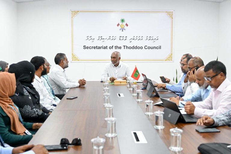 ރާއްޖޭގައި ވޭޕް މަނާކުރުމަށް ސަރުކާރުން ކުރެއްވި މަސައްކަތައް ތޮއްޑޫ ކައުންސިލުން ޝުކުރުއަދާކޮށްފި