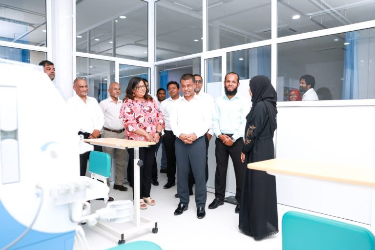 ދަރަވަންދޫ ޞިއްޙީ މަރުކަޒުގައި ޑައިލިސިސް ޚިދުމަތް ފަށައިފި