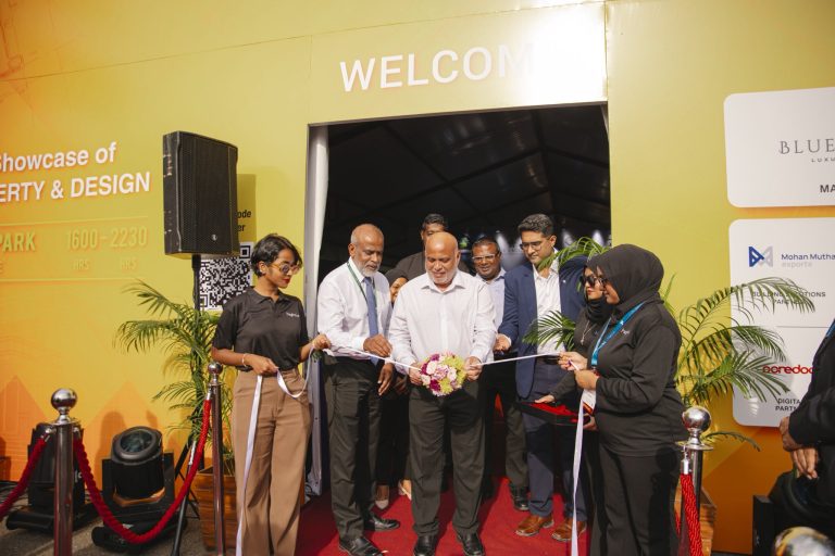 މިނިސްޓަރ ޑރ.ޢަލީ ހައިދަރު "ލިވިންގ އެކްސްޕޯ" ރަސްމީކޮށް ހުޅުވައިދެއްވައިފި