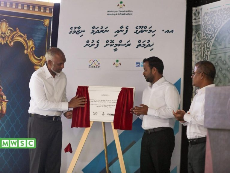 ހިމަންދޫގައި ޤާއިމްކުރި ފެނާއި ނަރުދަމާ ނިޒާމް އިފްތިތާޙްކޮށްފި