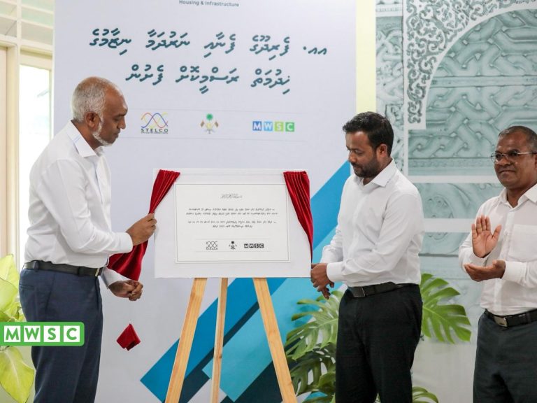 ފެރިދޫގައި ޤާއިމްކުރި ފެނާއި ނަރުދަމާގެ ނިޒާމް އިފްތިތާޙްކޮށްފި