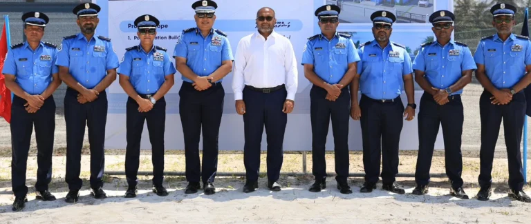 މާޅޮހުގައި ގާއިމްކުރާ ފުލުހުންގެ މަރުކަޒުގެ ޢަމަލީ މަސައްކަތް ފަށައިފި