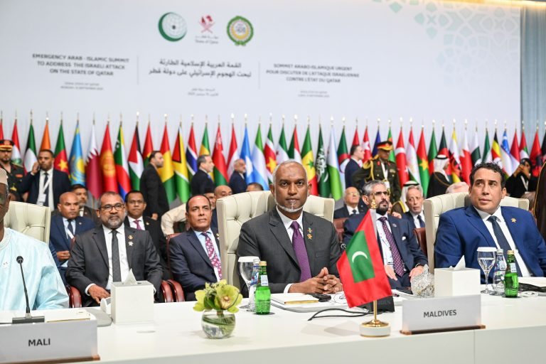 އިސްރާއީލުން ޤަޠަރަށް ދިން ހަމަލާއަކީ އިސްލާމީ އެންމެހައި ޤައުމުތަކަށް ދިން ހަމަލާއެއް: ރައީސް