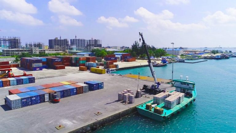 ކޮންޓެއިނާ ސްކޭނަރު ބޭނުންކުރަން ފަށަނީ