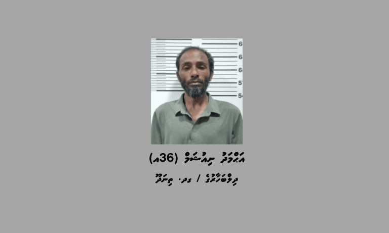 ވިލިމާލޭ ގެއަކުން ވައްކަންކުރިކަމުގެ ތުހުމަތުގައި މީހަކު ހައްޔަރުކޮށްފި