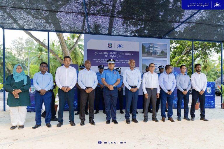 ފުވައްމުލަކުގައި އަޅާ ފުލުހުންގެ އެކޮމަޑޭޝަން ބްލޮކުގެ އަމަލީ މަސައްކަތް ފަށައިފި