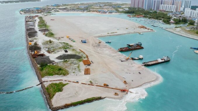 ހުޅުމާލޭ ފޭސް 3 ހިއްކުމުގެ މަޝްރޫޢުގެ ދަށުން 30 ހެކްޓަރުގެ ބިން ހިއްކައިފި