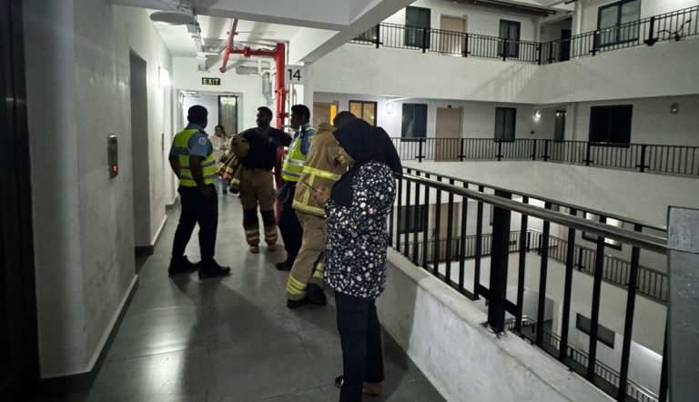 ހިޔާ ފްލެޓްގައި ހިނގި އަލިފާނުގެ ހާދިސާއާއި ގުޅިގެން 37 ފަރާތަކަށް ވަގުތީ ބޯހިޔާވަހިކަން ދީފި
