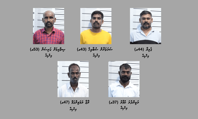 ބަނގުރާ އުފައްދައި، ވިޔަފާރިކުރާކަމުގެ ތުހުމަތުގައި މާލެއިން 5 މީހުން ހައްޔަރުކޮށްފި