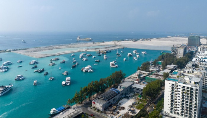 ހުޅުމާލެ ފޭސް 3ގެ ބިން ހިއްކުމުގެ މަސައްކަތް ނިމުމަކާއި ގާތަށް