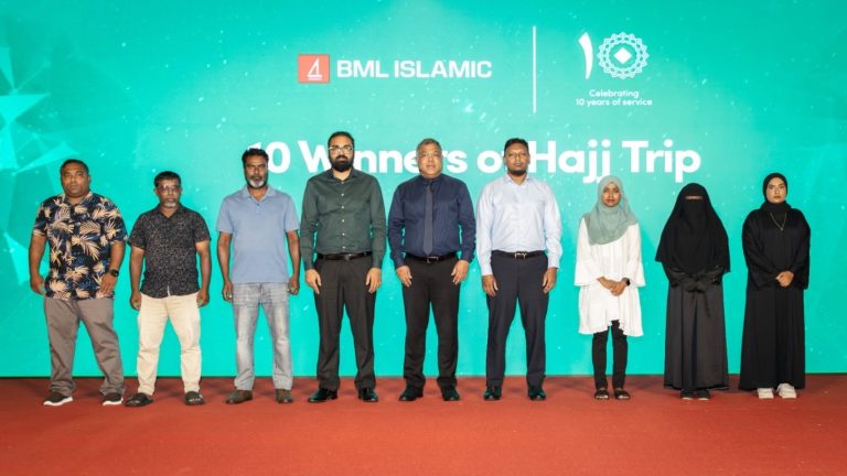 ބީއެމްއެލް އިސްލާމިކްގެ ހައްޖު ޕްރޮމޯޝަނުން ހައްޖައް ދިއުމުގެ ފުރުސަތު ލިބޭ ނަސީބުވެރިން ހޮވައިފި