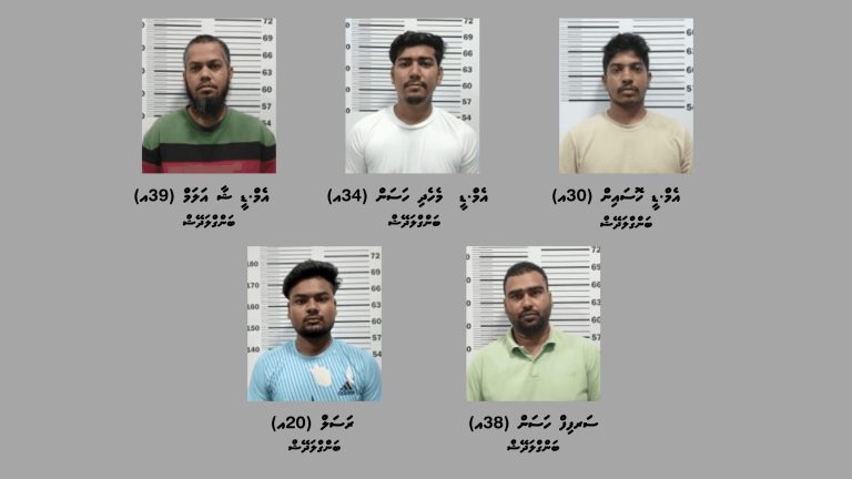 ރަހީނުކުރި މައްސަލައިގައި ހައްޔަރުކުރި މައްސަލައިގައި ހައްޔަރުކުރި ބިދޭސީންތައް. އެ މީހުންގެ ބަންދަށް ވަނީ 15 ދުވަސް ޖަހާފައި