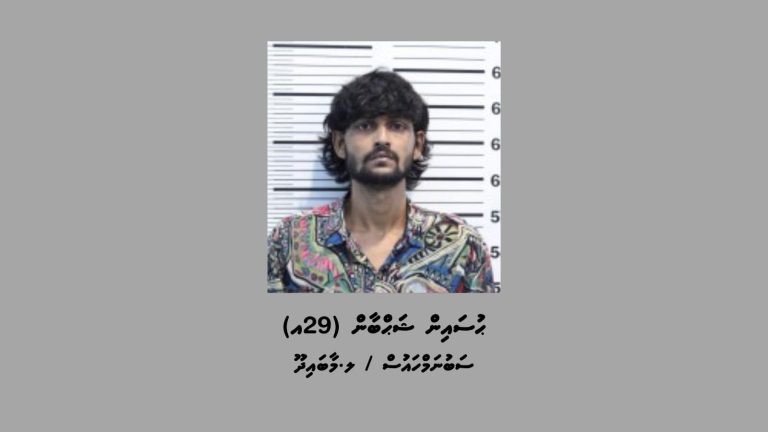 ގުދަނުގައި ރޯކޮށްލިކަމުގެ ތުހުމަތުގައި މީހަކު ހައްޔަރުކޮށްފި