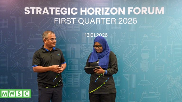 (އެމްޑަބްލިއުއެސްސީ) ގެ ޑެޕިއުޓީ މެނޭޖިން ޑިރެކްޓަރު އިބްރާހިމް ޝާހިދު