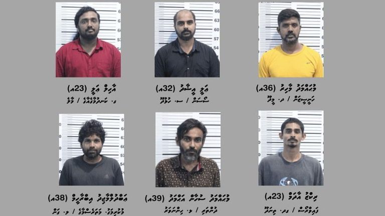 ގިނަ އަދަދެއްގެ މަސްތުވާތަކެއްޗާ އެކު މާލެ އިން ހަ މީހަކު ހައްޔަރުކޮށްފި