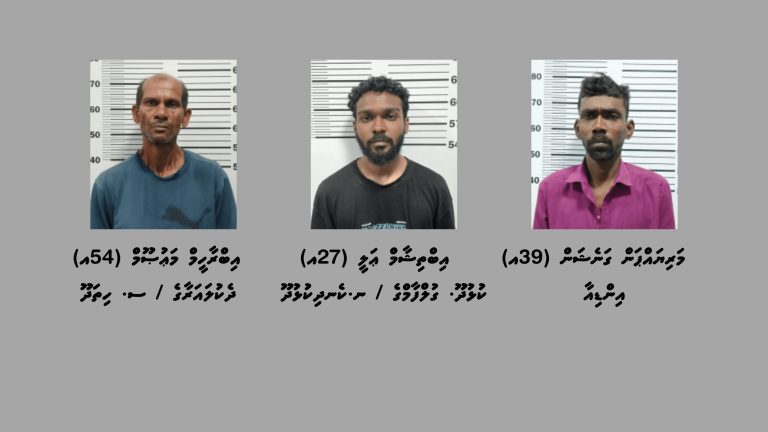 މަސްތުވާތަކެއްޗާއެކު ހުޅުމާލެއިން 3 މީހުން ހައްޔަރުކޮށްފި