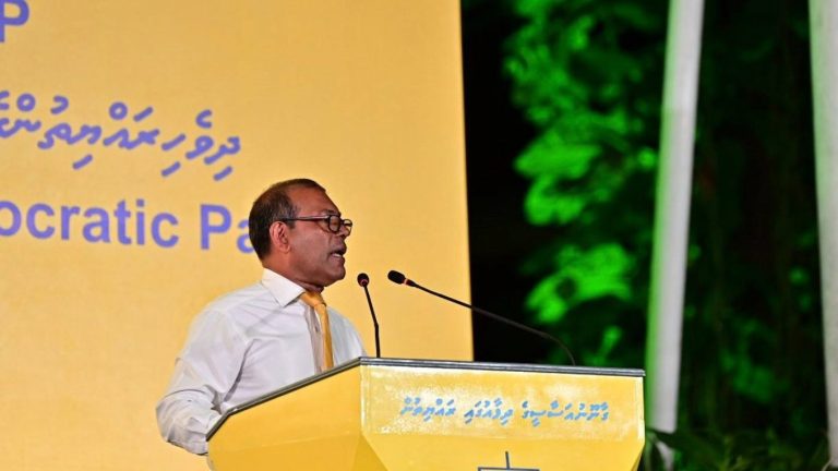 ކުރީގެ ރައީސް ނަޝީދު . - ފޮޓޯ: އެމްޑީޕީ
