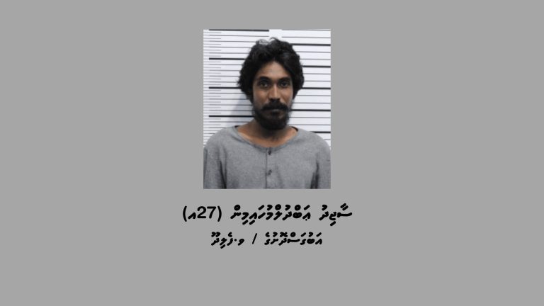 މަސްތުވާތަކެތީގެ ވިޔަފާރިކުރާކަމުގެ ތުހުމަތުގައި މީހަކު ހައްޔަރުކޮށްފި