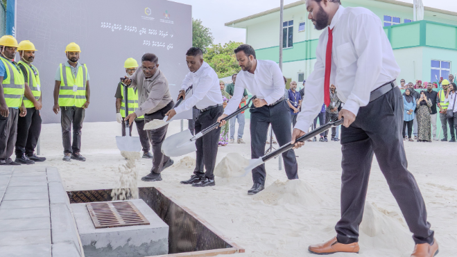 55 ރަށެއްގެ ކައުންސިލް އިދާރާ އެޅުމުގެ 66 އިންސައްތަ މަސައްކަތް ނިމިއްޖެ!