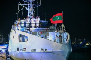 "ކޯސްޓްގާޑް ޝިޕް އިމާދުއްދީން" ރަސްމީކޮށް ކޮމިޝަންކުރުން
