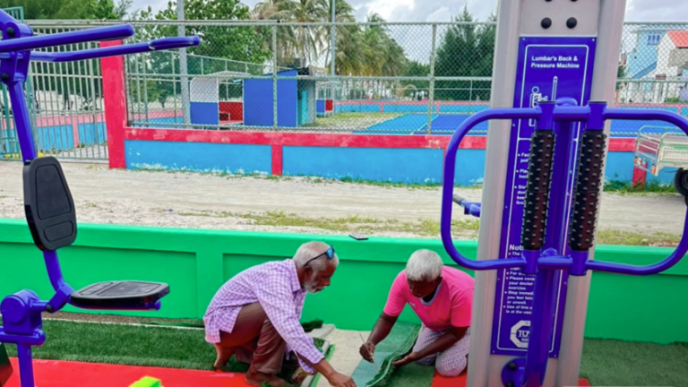 ކ. ގާފަރުގައި ތަރައްޤީކުރާ އައުޓްޑޯ ޖިމްމްގެ މަސައްކަތް ނިމުމަކާއި ގާތަށް!