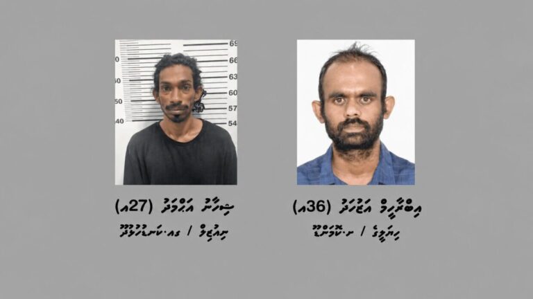 ޓެރަރިޒަމް މައްސަލައެއްގައި ދެ މީހަކު ހޯދަނީ