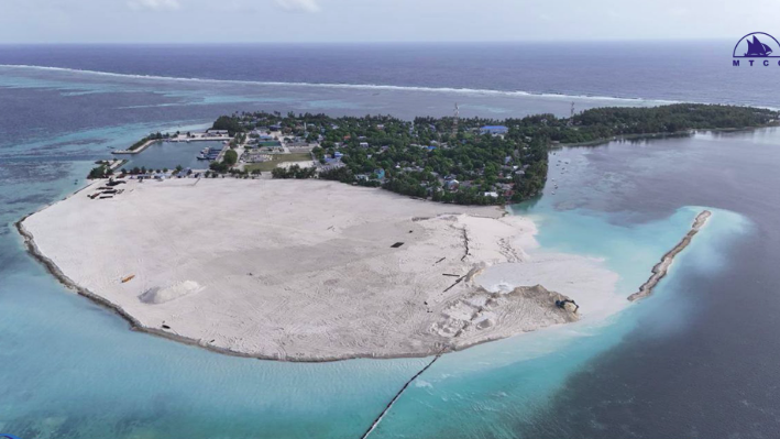 ލ. މާވަށު ބިން ހިއްކުމުގެ މަޝްރޫއުގެ ފުރަތަމަ ފޭސްގެ މަސައްކަތް އެމްޓީސީސީން ނިންމާލައިފި