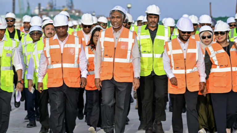 ތިލަމާލެ ބްރިޖު އަހަރެއްހާ ދުވަސް ތެރޭ ނިންމާލެވޭނެ: ރައީސް މުއިއްޒު