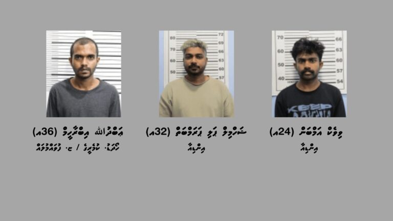 ގަން އެއާޕޯޓުން މަސްތުވާތަކެތި އެތެރެކުރަނިކޮށް ހައްޔަރުކުރި އިންޑިއާގެ ދެ މީހުންނާއި ދިވެހި މީހާ