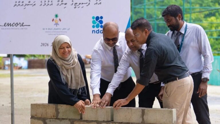 ހިންމަފުށީގައި 500 މީހުންގެ އައު ރިހެބިލިޓޭޝަން ސެންޓަރުގެ ބިންގާ އަޅައިފި