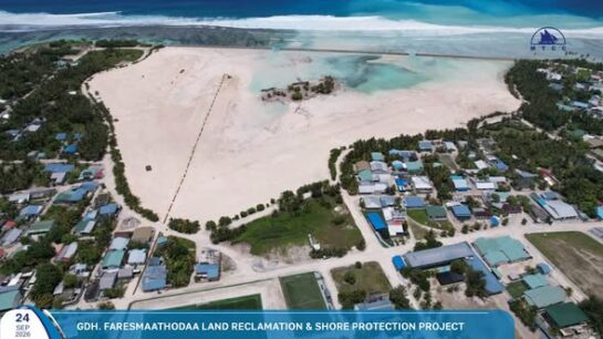 ފަރެސްމާތޮޑާ ބިން ހިއްކުމާއި ގޮނޑުދޮށް ހިމާޔަތް ކުރުމުގެ މަސައްކަތް ބާރަށް ކުރިއަށް